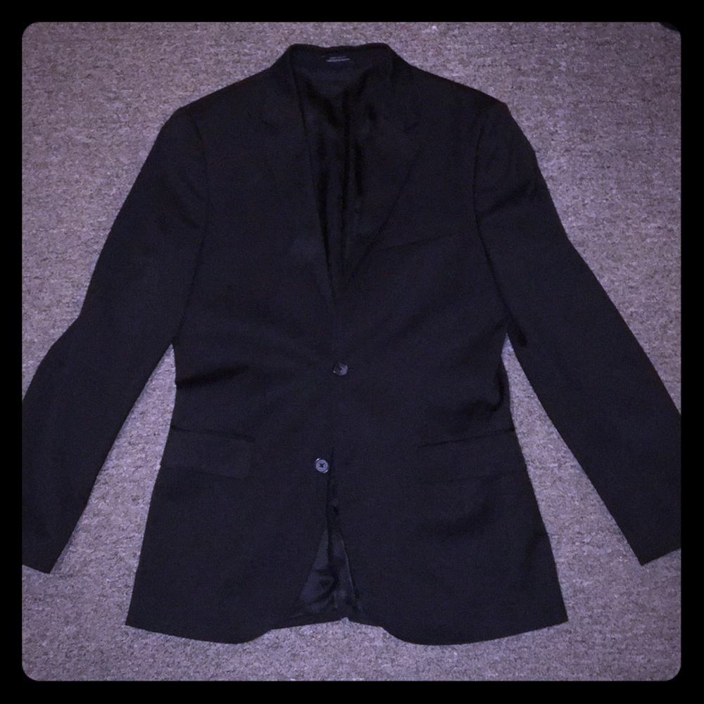 Black Express Men’s Silk Jacket